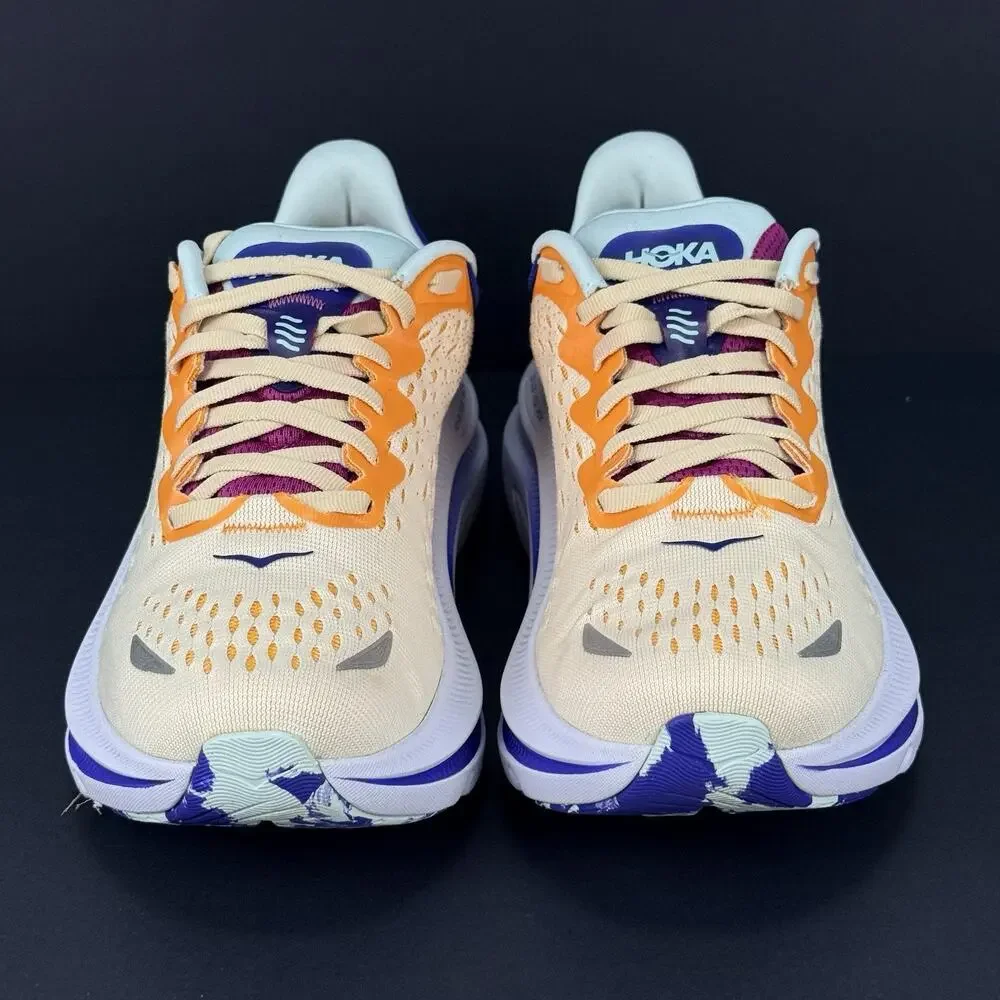 Hoka One One Kawana Women’s 8B Running Shoes Shortbread/Bluing